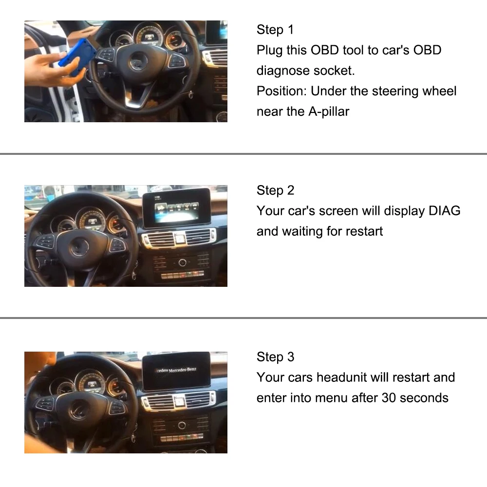 Инструмент для диагностики автомобиля Mercedes Benz инструмент активации IOS/Android NTG5 S1