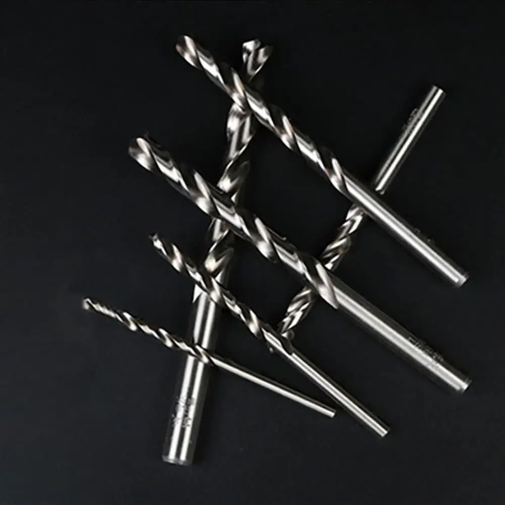 Окр 10 шт. бурильные сверло с цилиндрическим хвостовиком ручная дрель сверла по
