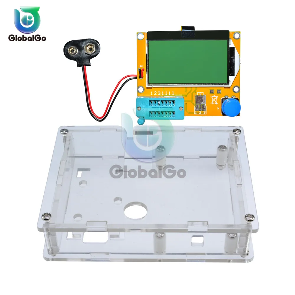 Тестер транзисторов Цифровой тестер с ЖК дисплеем|Фарадаметры| |