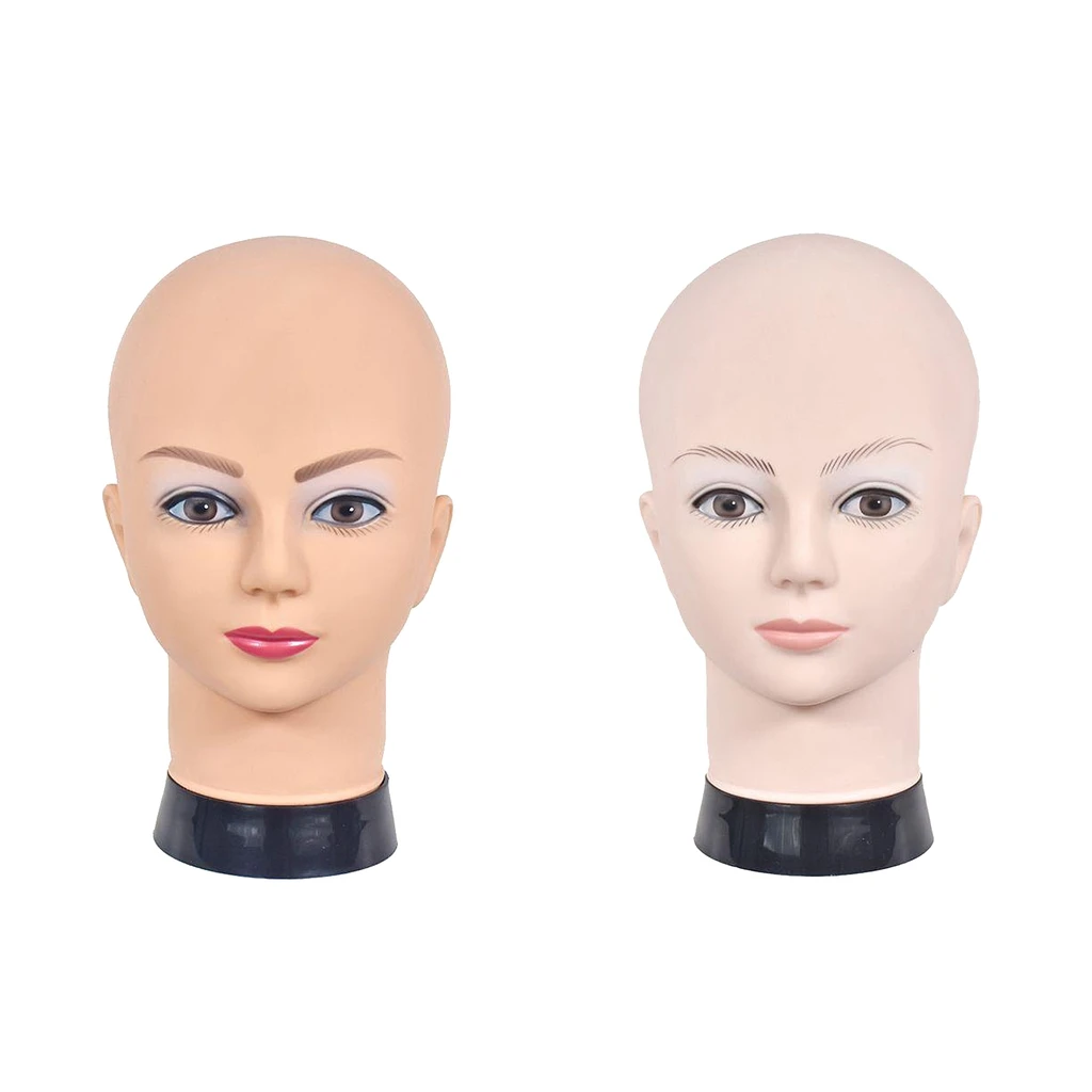 2x женский манекен из вспененного ПВХ 21 дюймов Для женщин модель манекен-голова