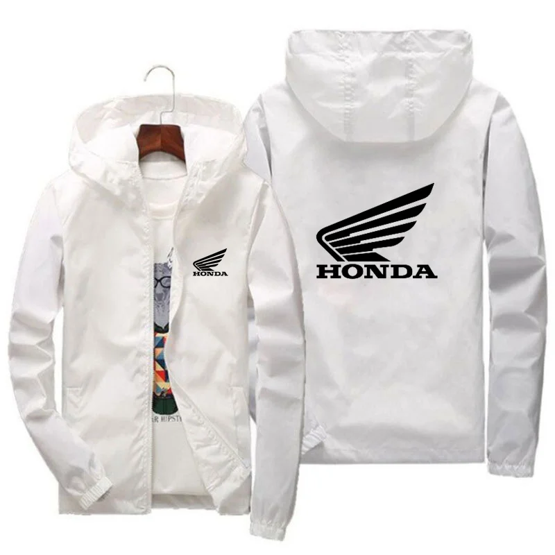 

2021 Sundiro Honda Car Standard Sales Summer Rain Jacket Men's Women's Waterproof Sunscreen UV Windbreaker Pocket Men's Casual