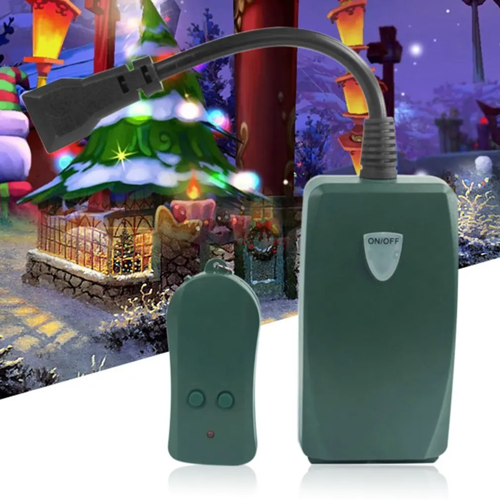 Водонепроницаемая уличная умная розетка беспроводной пульт дистанционного