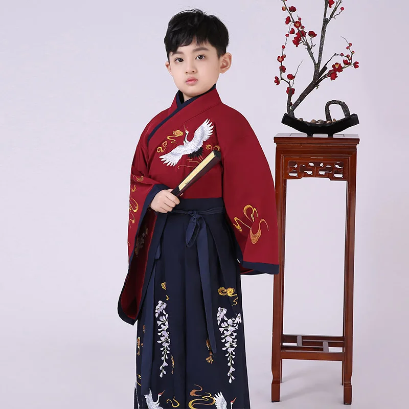 

Косплэй древней китайской династии Тан в народном стиле платье Традиционный китайский национальный костюм праздничная одежда для маленьк...