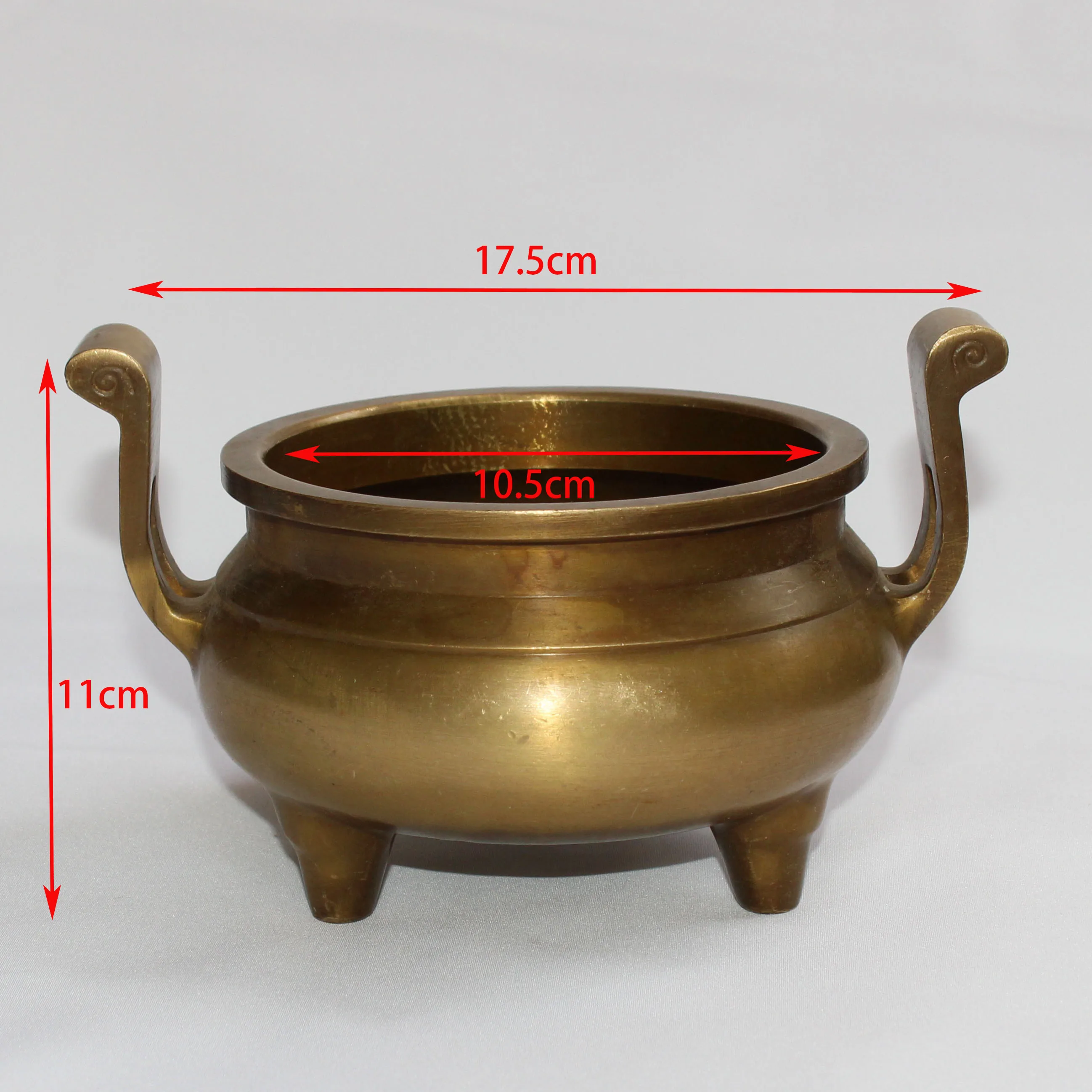 

Bronze incense burner, very plain
