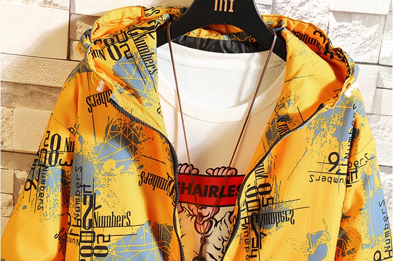 

5XL plus size youth men casual jackets coat mens fashion preppy style blazer jacket letters printing autumn men's Tops