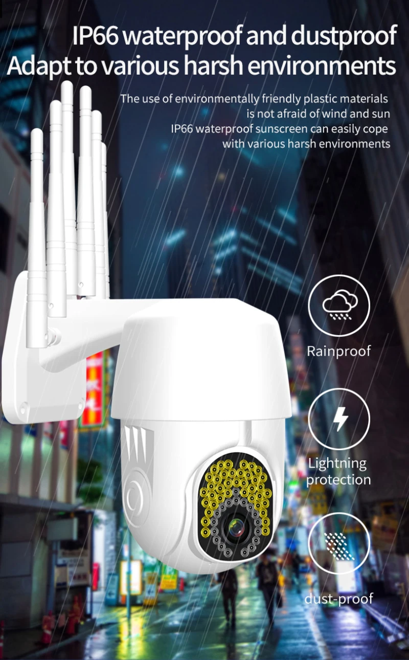 Беспроводная скоростная купольная IP камера 2 Мп с поддержкой Wi Fi|Камеры