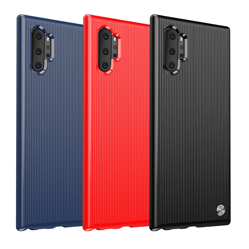 Flexible Silicone Full Protection Case for Samsung Galaxy Note10 Note 10 Pro 8 9 S10 S8 S9 Plus S10E Anti-scratch Cover Fundas |