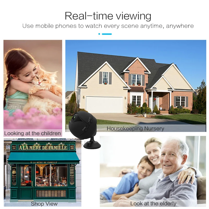 Мини камера HD 1080P с Wi Fi видеорегистратор инфракрасным ночным видением Скрытая