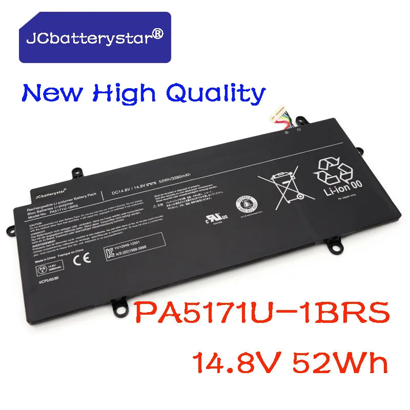 

JCbatterystar New Original Battery for Toshiba CB30-102 CB35-A3120 Chromebook PA5171U-1BRS 14.8V 52WH