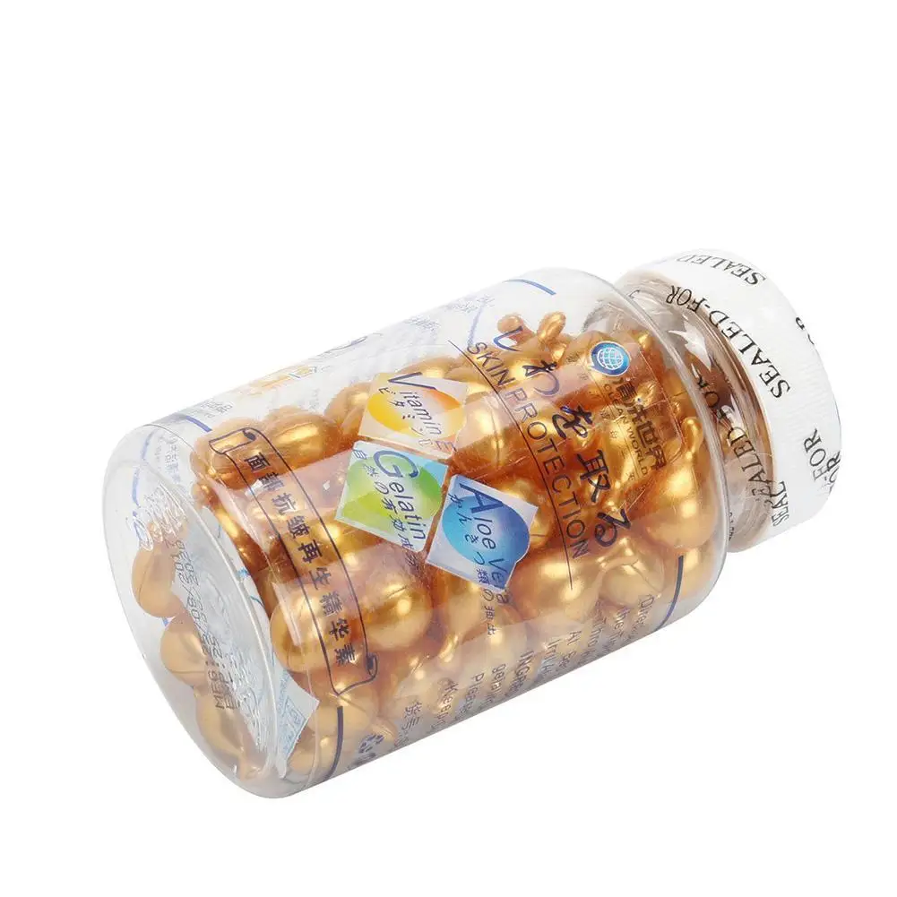 

90Pcs/bottle Of Anti-wrinkle Regeneration Essence Anti-acne Whitening Cream VE Freckle Capsule Skin Care