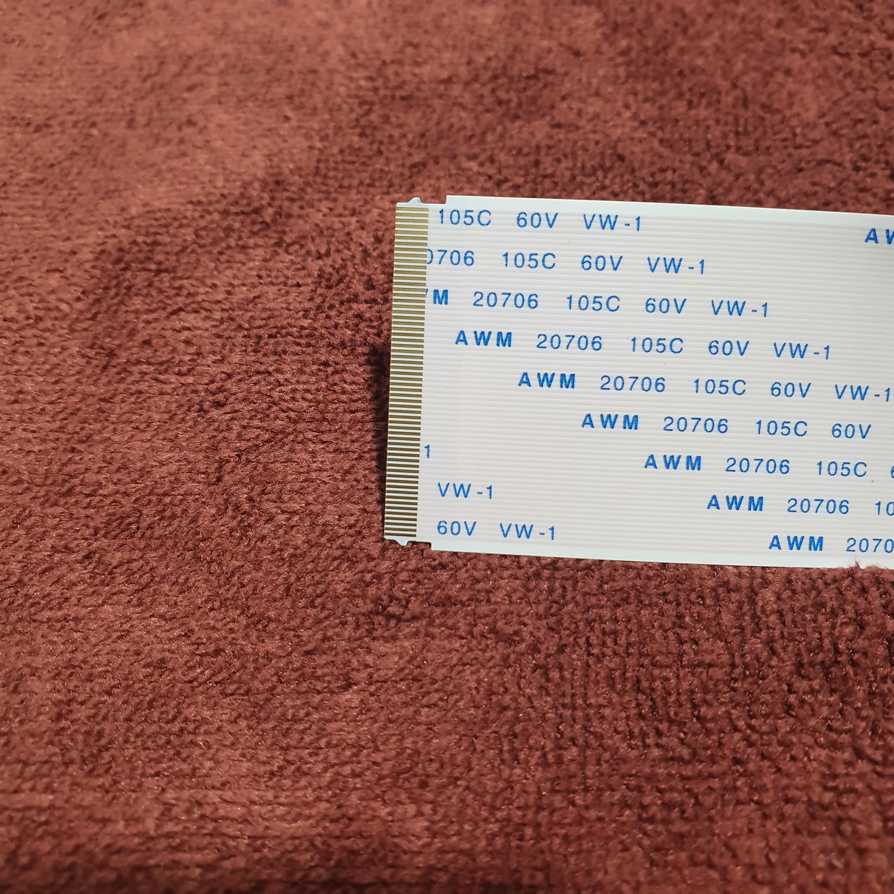 Новый разъем для логической платы позолоченный 60 контактов длина на выбор