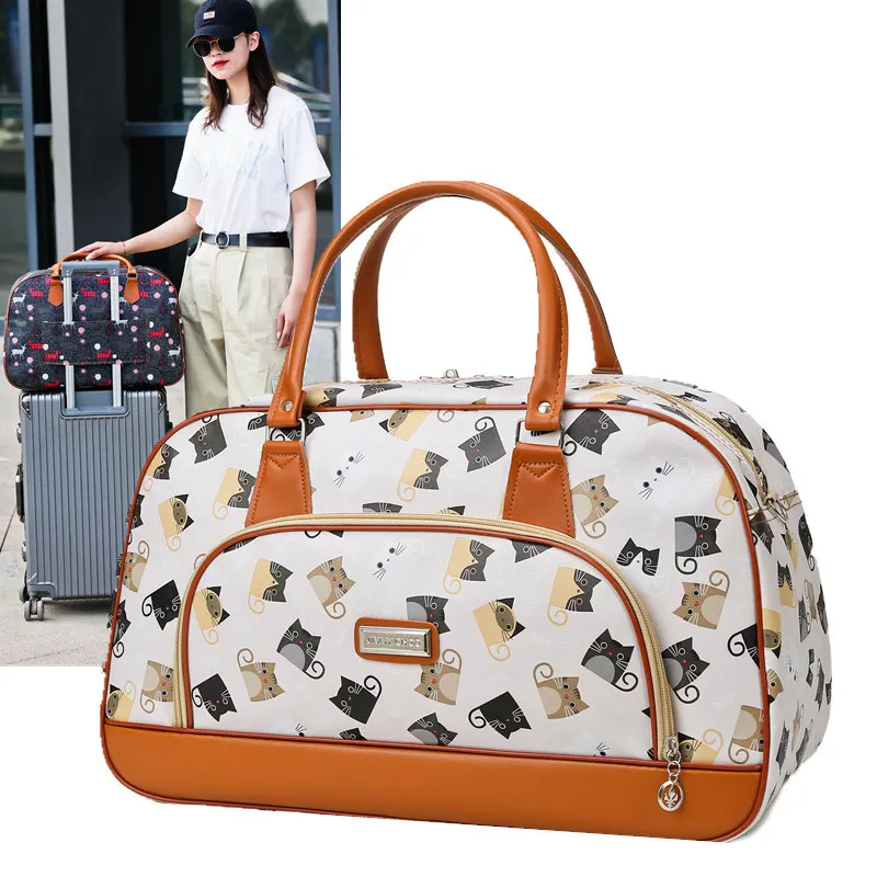 Multifunction Travel Luggage Bag Portable Weekend Overnight Clothes Ipad Umbrella Cosmetics Organize Storage Handbag Accessories