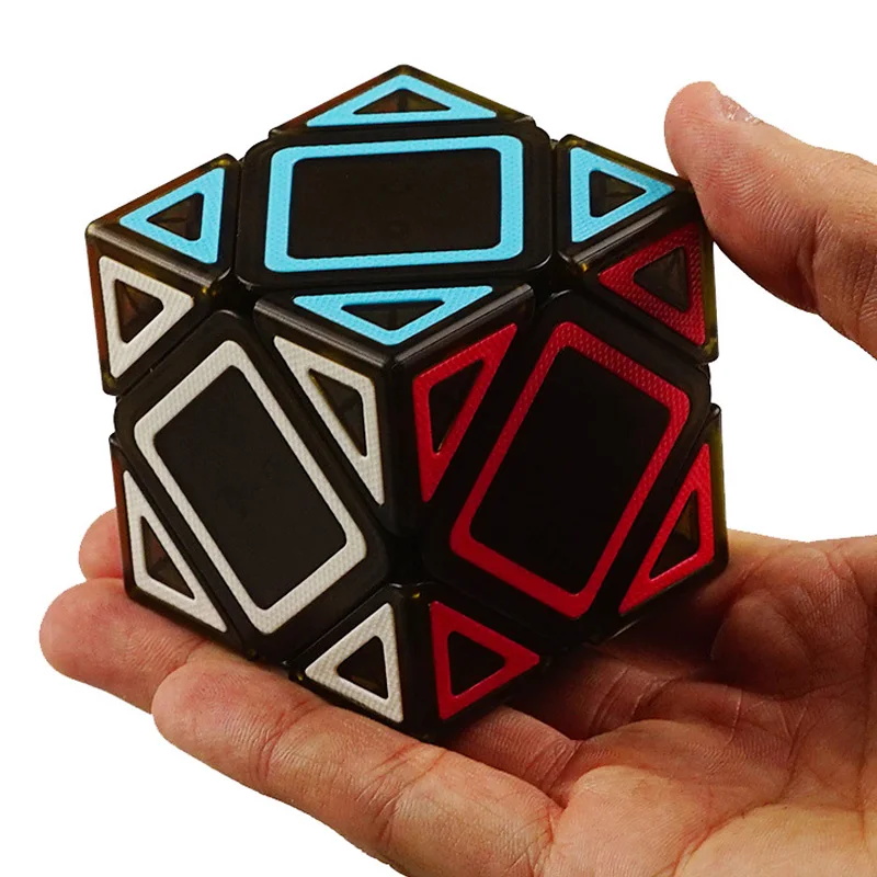 QiYi Dimension Skew Cube скоростной магический куб головоломка красочный сетчатый