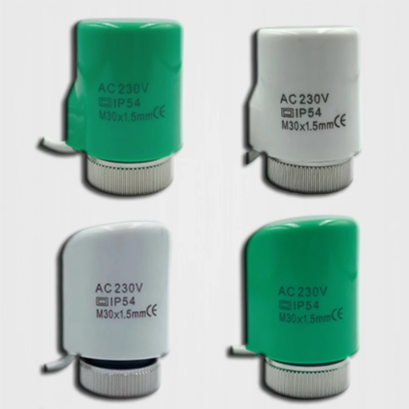 

Электрическая насадка клапана термопривода NO NC 230 В для термостата, напольный радиатор для подогрева, нормально открытый, закрытый