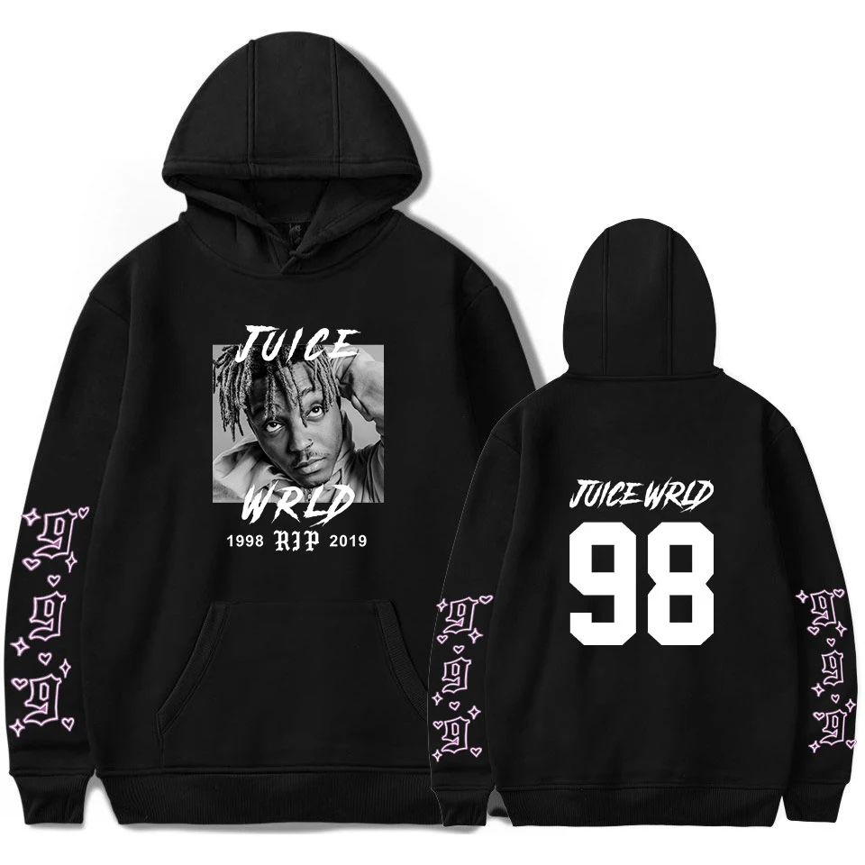Новая мода Juce Wrld Толстовка Harajuku R.I.P. Respect Rapper Juice толстовка мужская женская 999