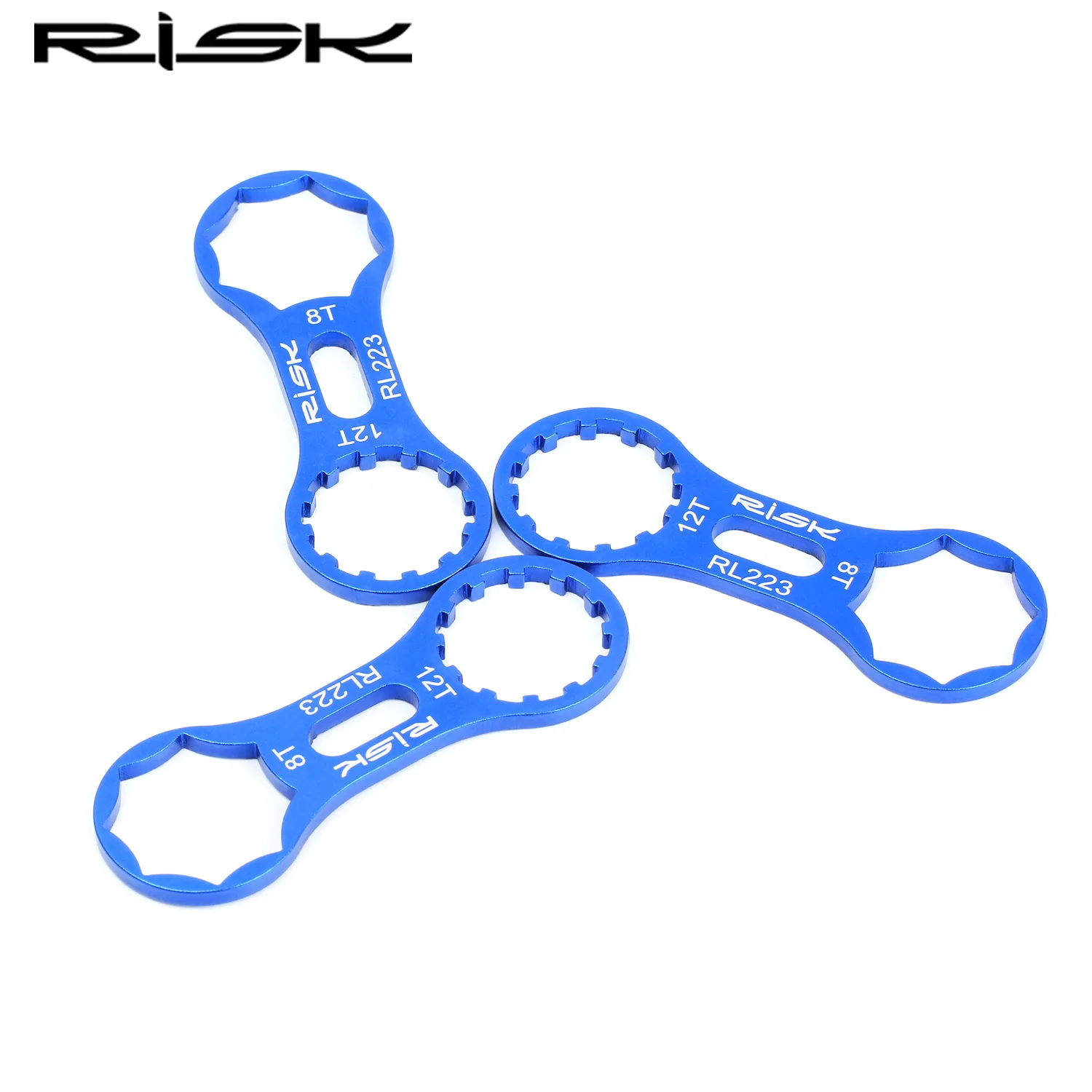 

RISK Aluminum Bicycle Front Fork Repair Tool For SR Suntour XCR/XCT/XCM/RST MTB Bike Front Fork Cap Wrench Disassembly Tools