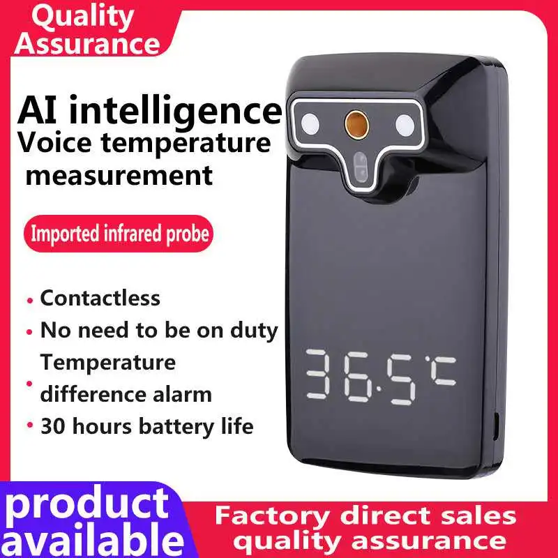 

Автоматический Инфракрасный электронный термометр K3, настенный Бесконтактный цифровой измеритель температуры тела человека, для измерени...