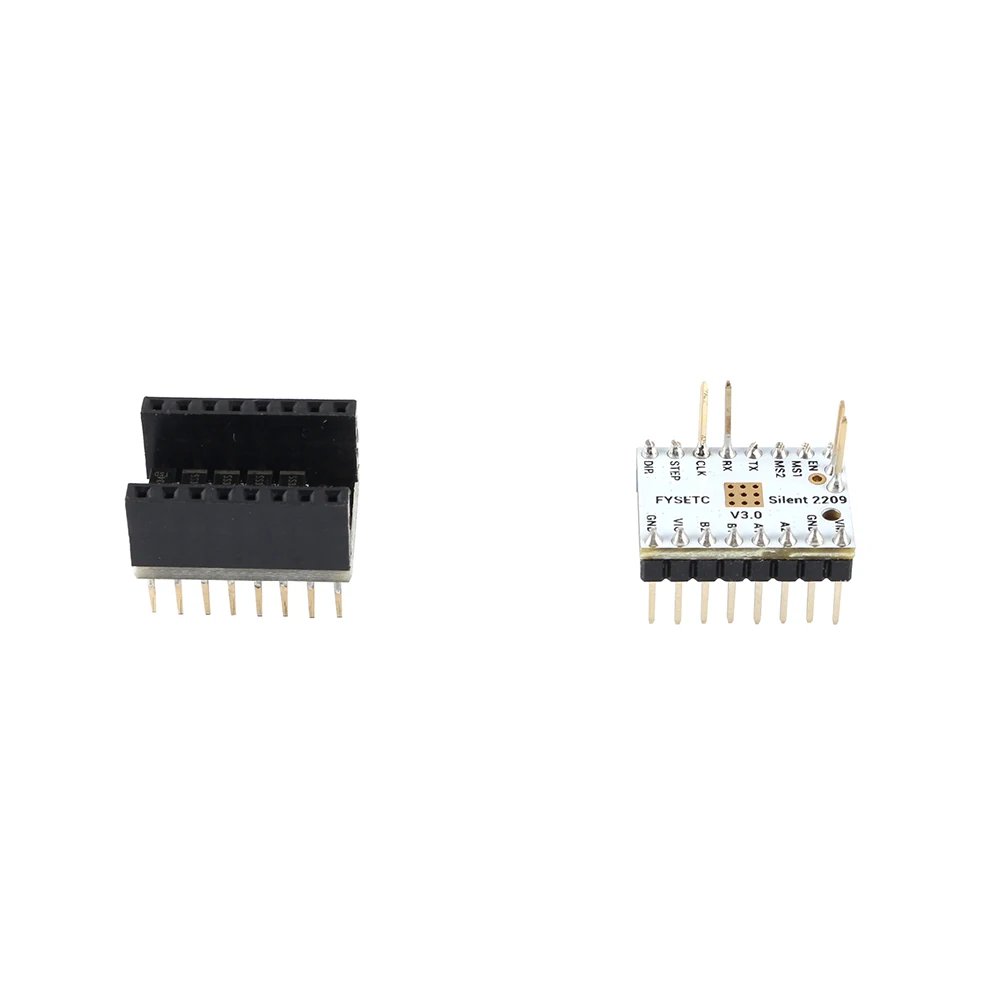 6 шт. TMC2209 v3.0 Stepsticks беззвучный драйвер шаговый мотор Драйвер+ 6 шт. бесшумный шаг Стик протектор Двигателя драйвер VS TMC2208