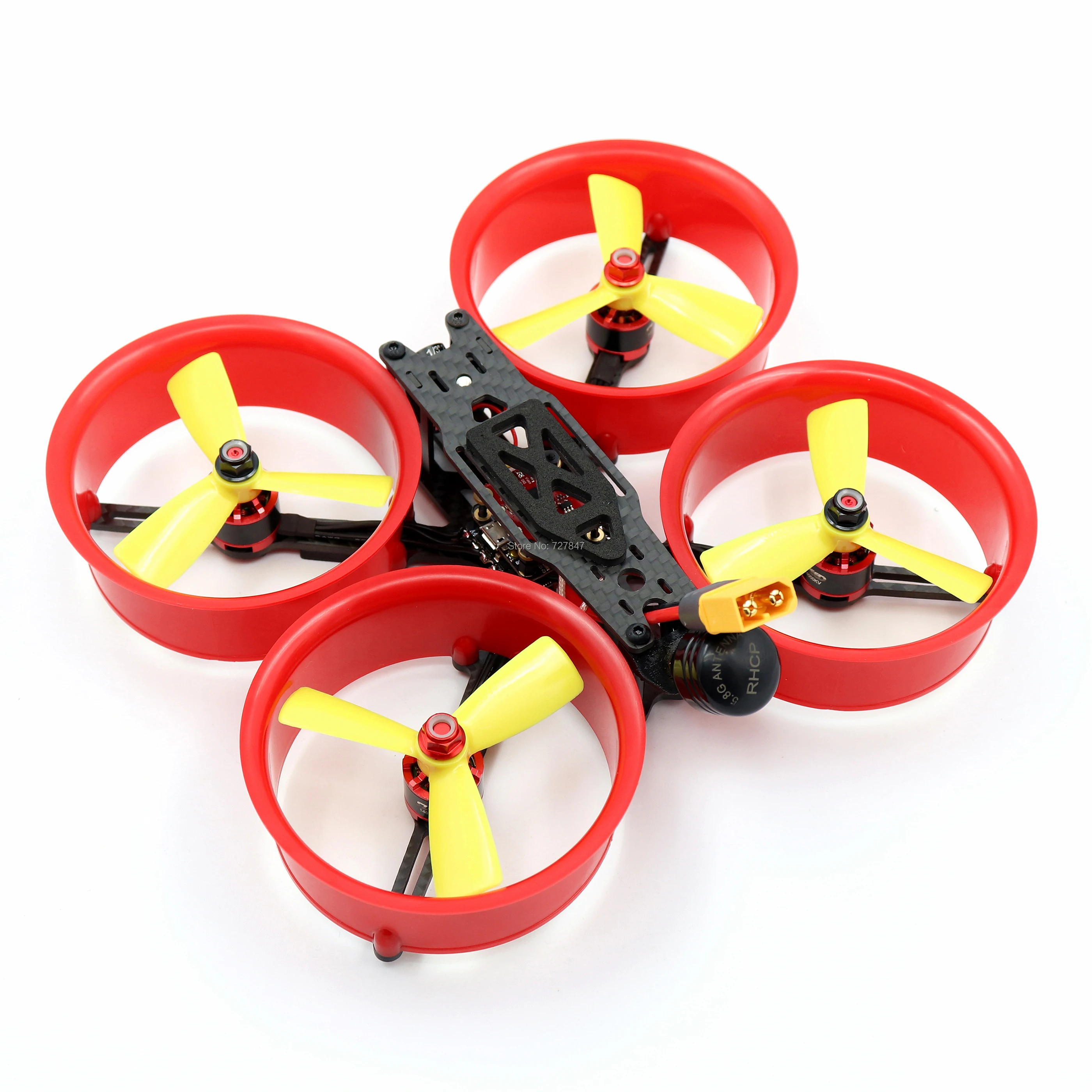 Рамка из углеродного волокна CLOUD 149 мм 3 дюйма 1407 кв двигатель 4S 20A blheli _ s Mini F4 1200TVL