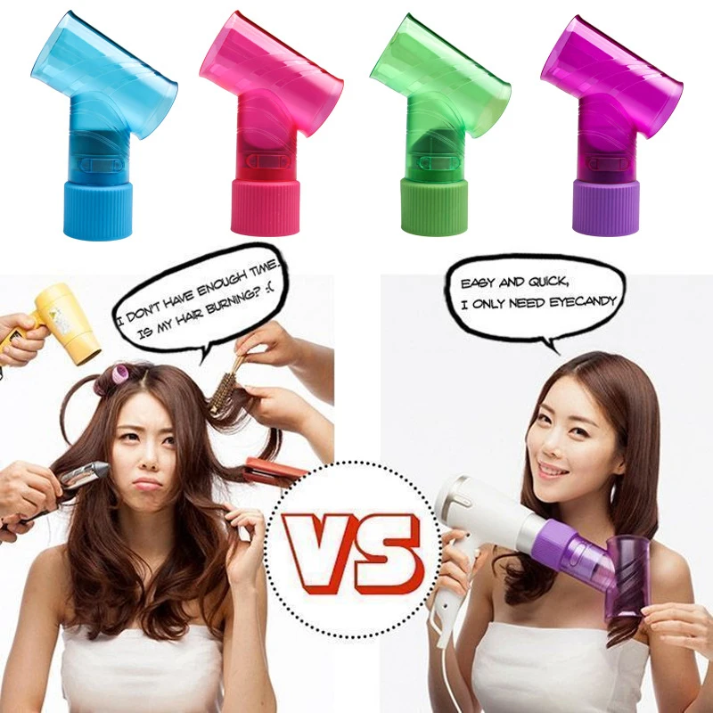 Универсальный диффузор для завивки волос 6 цветов с клеевым карандашом