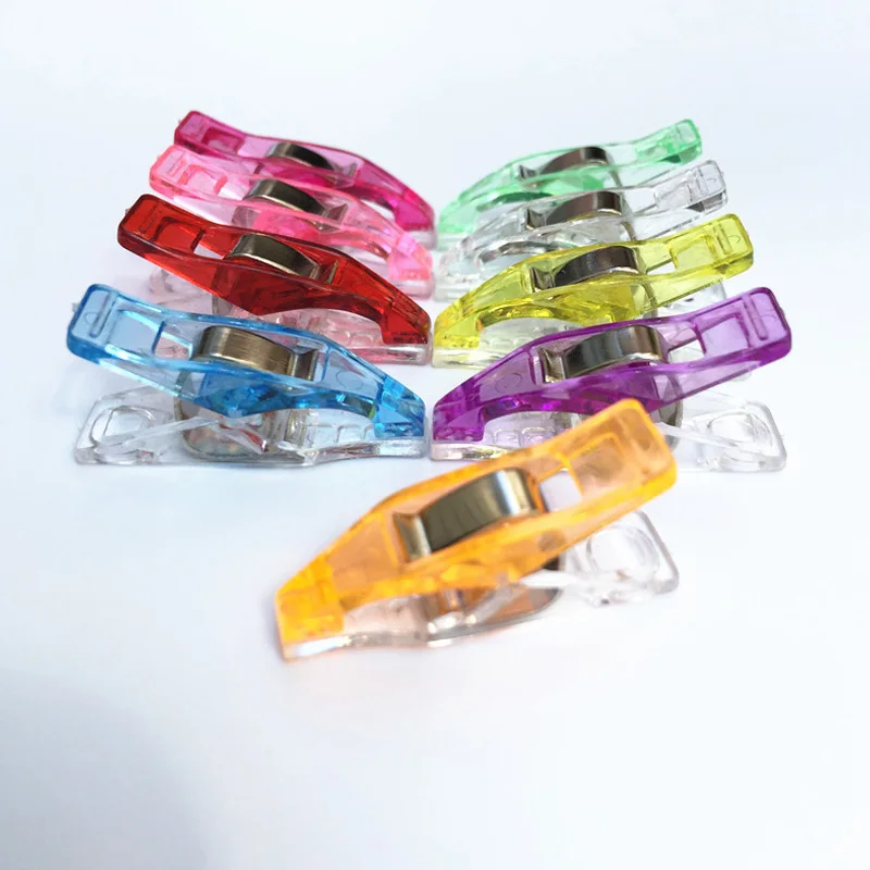 Лоскутное шитье высокое качество Пластик зажимы поделки своими руками 50 шт в