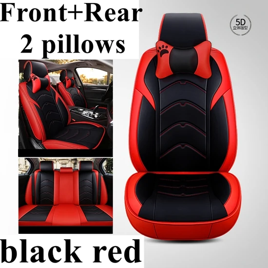 black red comfort Чехол для автомобильного сиденья для JEEP Wrangler jk ренегатский Чероки Grand CHEROKEE Commander Compass Патриот unlimited Rubicon Sahara Liberty - Название цвета: black red comfort