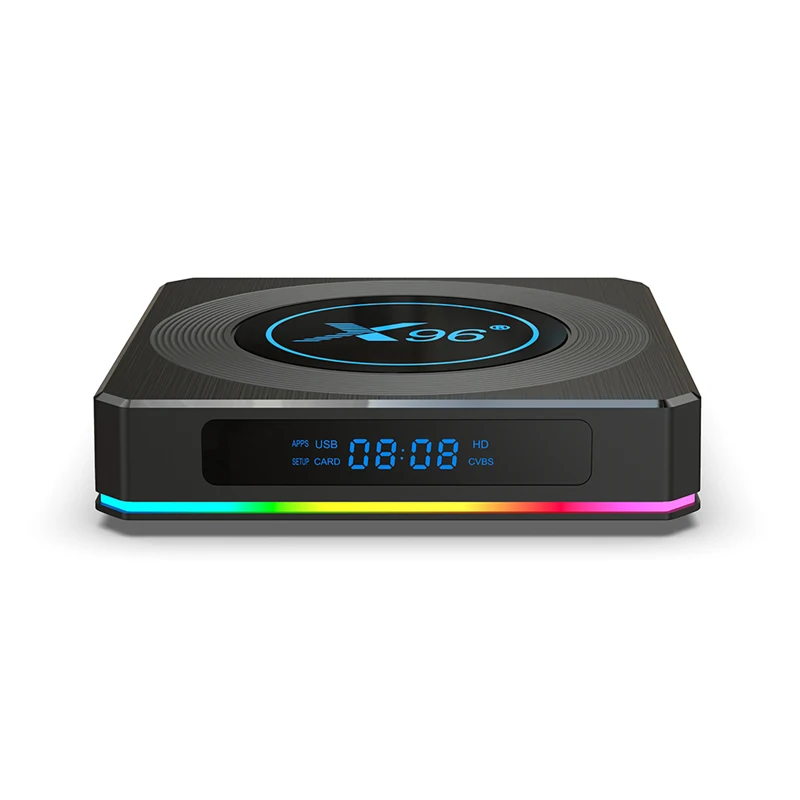 QHD TV X96 X4 IP Box 8K Android 11 BOX 4G64GB/32GB S905X4 BT 4 1 двухдиапазонный Wifi LAN 100M X96X4 ip tv box PK MAX PLUS |
