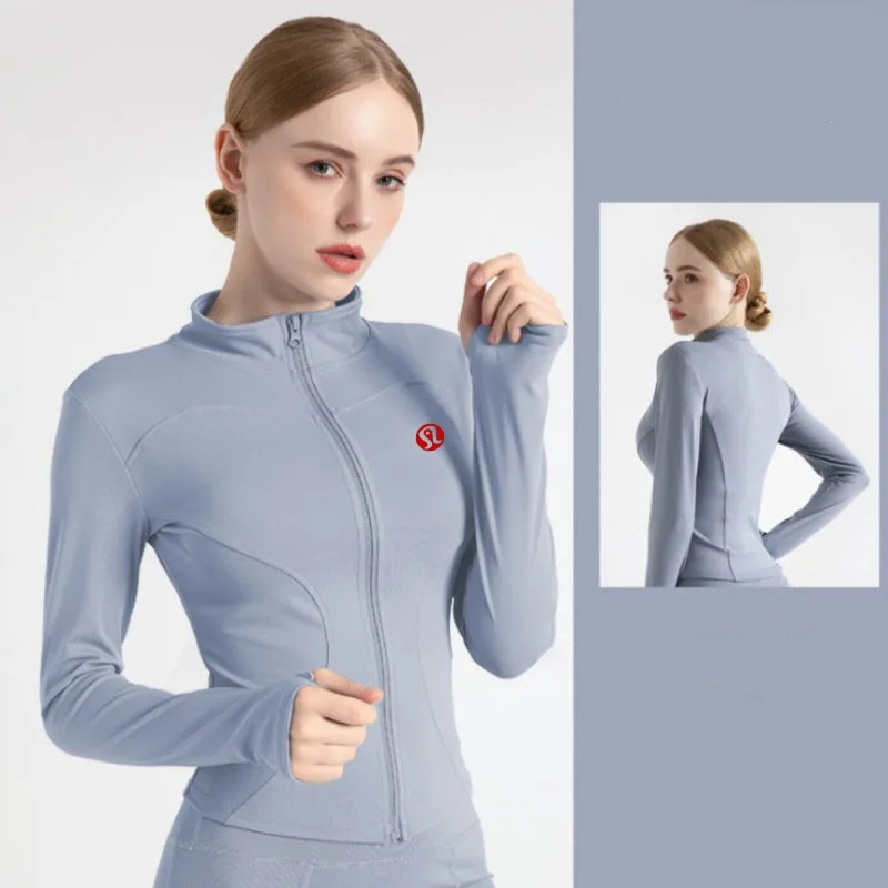 

2021 Fashion Women's Workout Clothes Sports And Leisure Women's Running Tops Breathable Simple Women's Tops Jackets