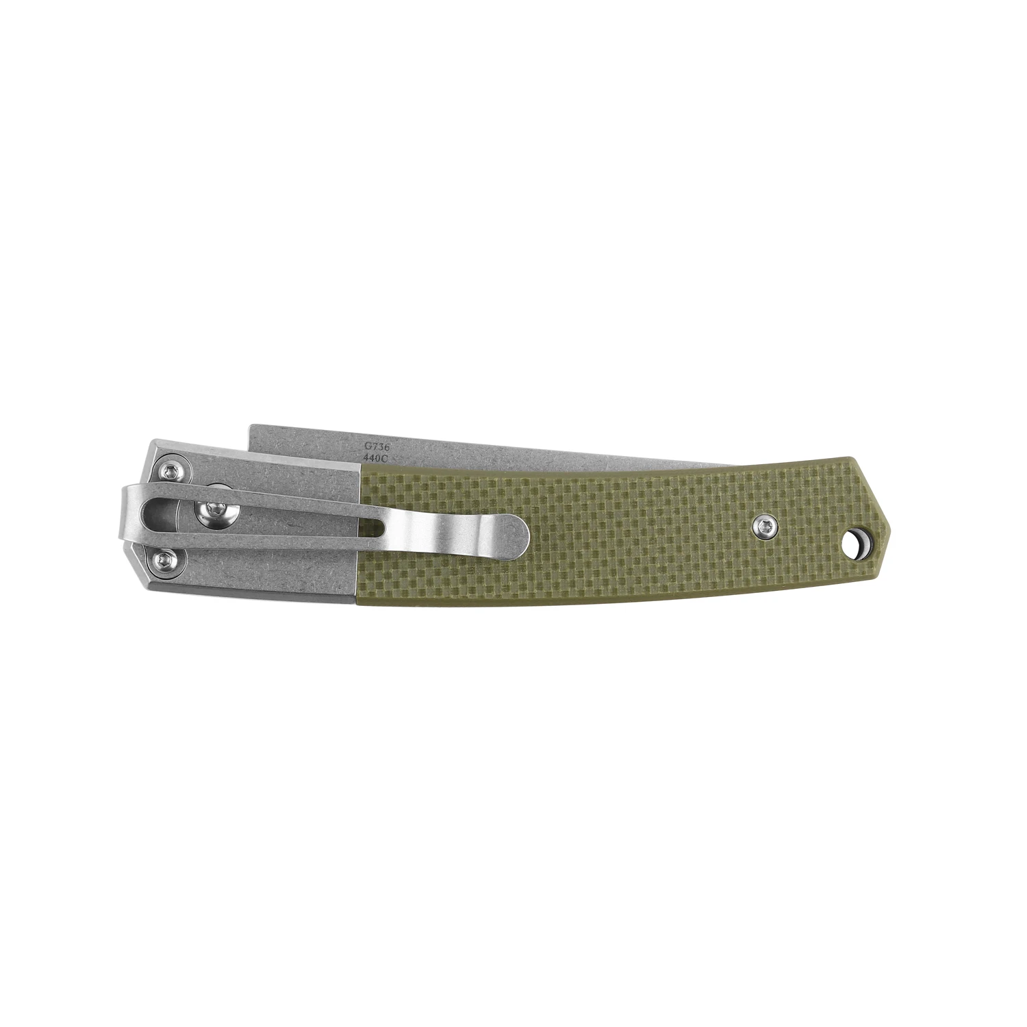 Ganzo-cuchillo plegable con mango G7362 F7362 58-60HRC 440C G10, herramienta de supervivencia al aire libre, campamento, cuchillo de bolsillo de caza edc