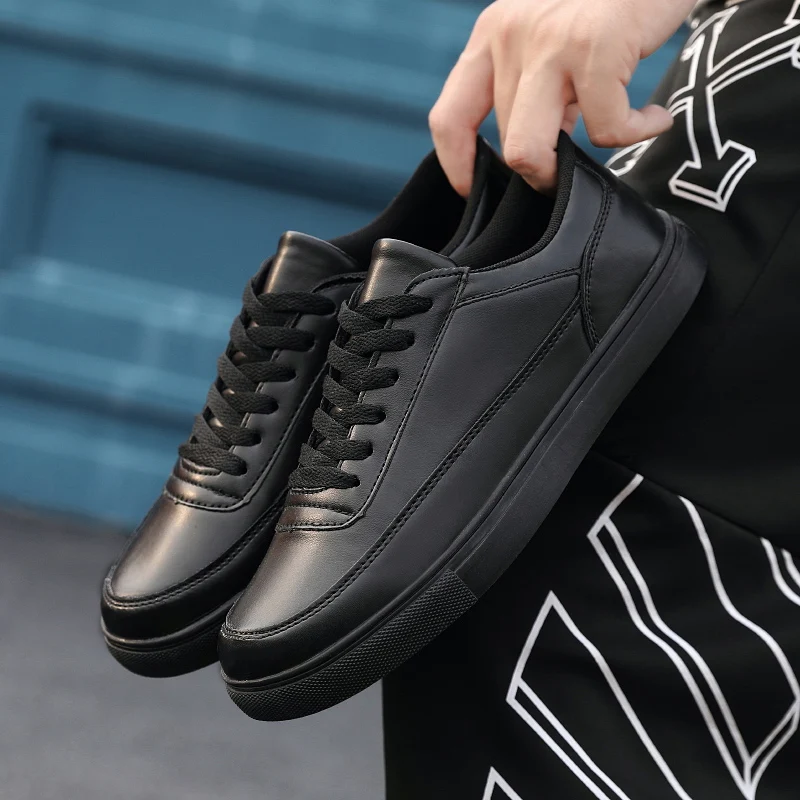 

2021 New Men Flat Shoes Summer Breathable Solid Lace Up Male Business Travel Shoes Casual Light Comfortable Low Heel Men Shoes