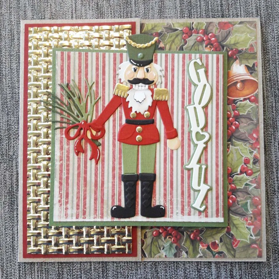 Металлические Вырубные штампы форма для вырезания солдатиков украшение