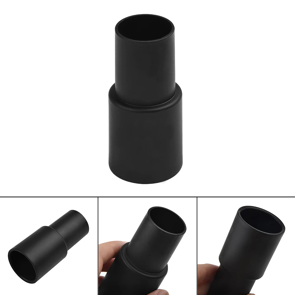 

Plastic 75mm Adapter Attachments Connecting Black Vacuum Cleaner Hose Converter Parts Accessory 32-35mm Useful