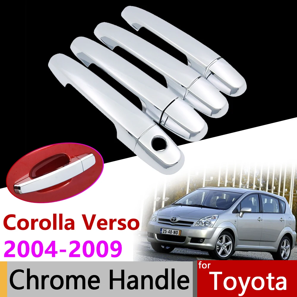 Автомобильные аксессуары хромированная крышка ручки внешней двери для Toyota Corolla