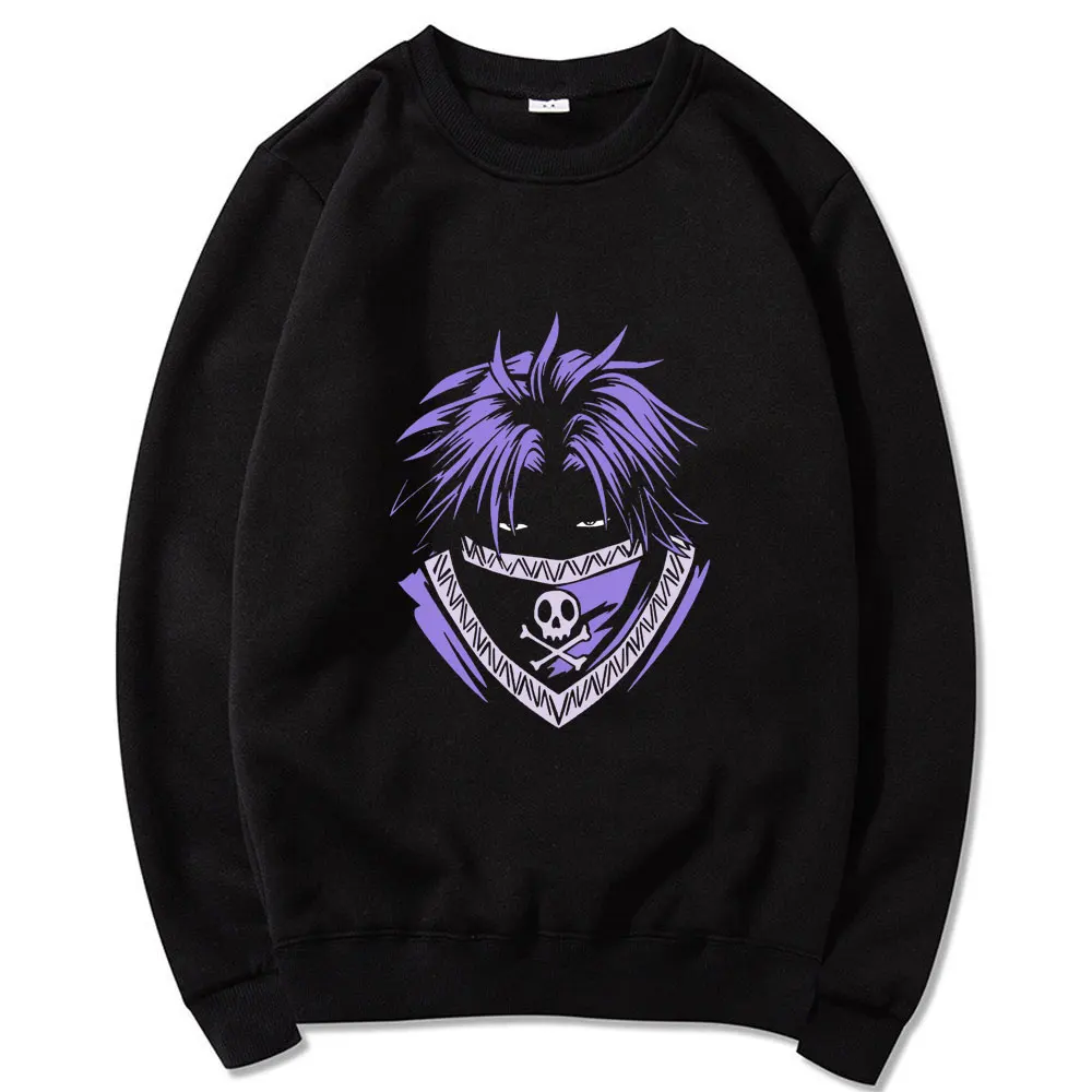 

Unique Japan Sweatshirt Anime HunterXHunter Feitan Fashion Print Sportswear Togashi Yoshihiro Streetwear Mens Casual Tracksuit