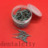 pinkwhitegreen 100pcs assorted dental lab gravel ceramic meium fg burs polisher 2 35mm