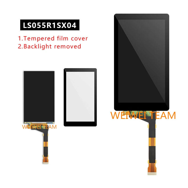 Wisecoco Photon 3D Printer 2K LCD Screen 5.5 Inch 2560x1440 Quad-HD For Display LS055R1SX04 +Tempered Glass Film | Запчасти для