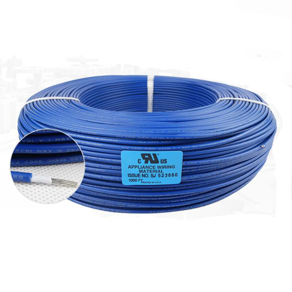 Триумф кабель фабрика 16/18/20 /22/24 /26 AWG UL1672 5/10 м двойной изоляцией медный цветная