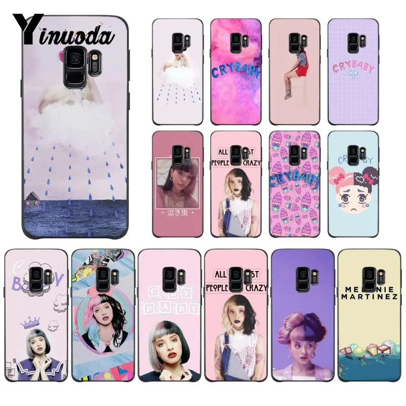 Черный чехол для телефона Yinuoda mel1-martinez Cry baby из ТПУ Samsung Galaxy S9 plus S7 edge S6 S10 S8 |