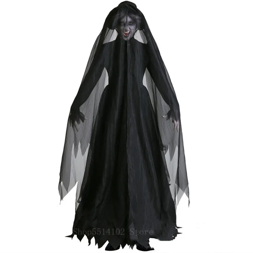 Женский костюм для косплея на Хэллоуин Диабло Вокалоид привидение невеста