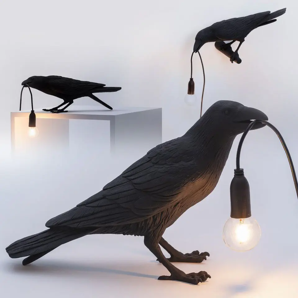 

Led wall lamp living room bedroom bedside bird's eye view bedroom and home decoration lucky bird modern floor lamp lighting