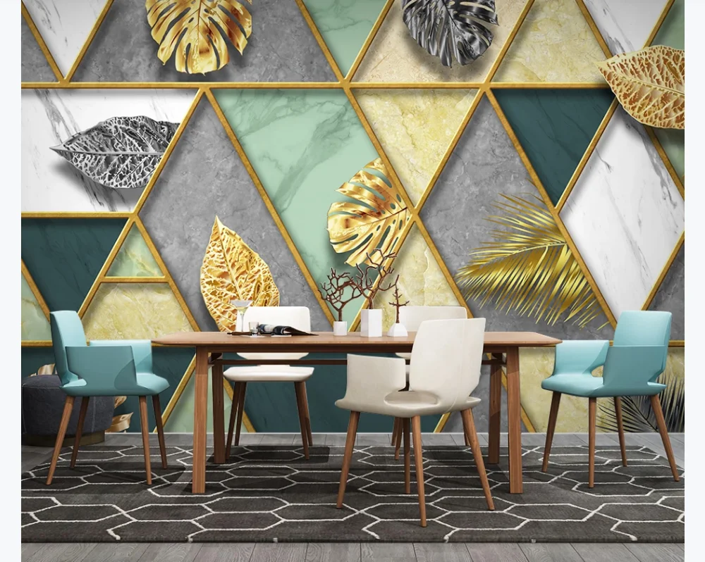 Пользовательский 3D современный простой скандинавский планер джаз белый камень