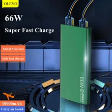 Power Bank 20000mAh 66W Super Fast Charge For Xiaomi Huawei iPhone External Battery Portable Charger Auxiliary Battery powerbank