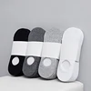 5Pair / Lot Fashion Happy Men Boat Socks Summer Autumn Non-slip Silicone Invisible Cotton Socks Male Ankle Sock Slippers Meia 2