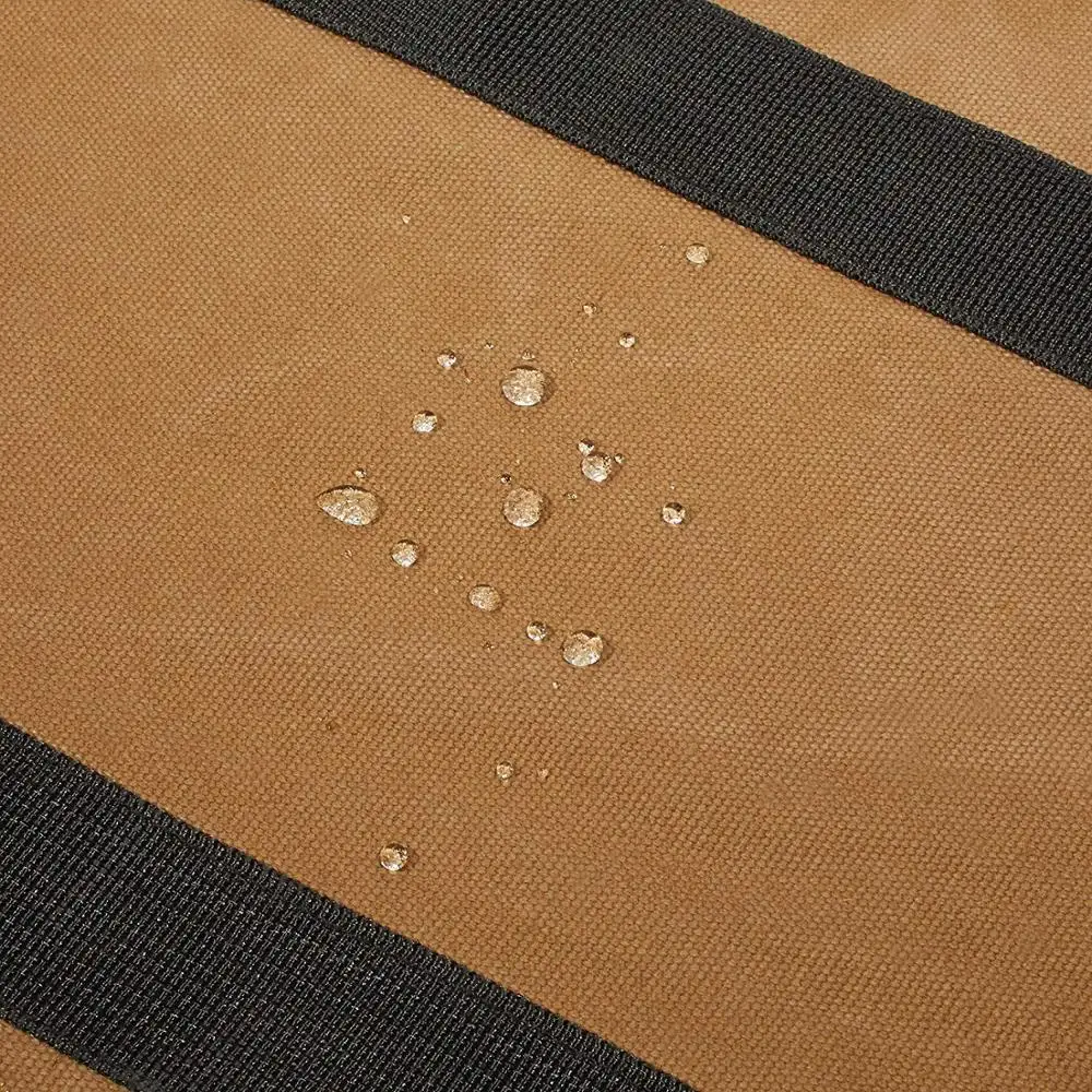 Egooz Вощеная Холщовая Сумка с дровами(3" X 17,5"), 16 унций Вощеная холщовая, большая емкость, прочные ручки+ замок безопасности