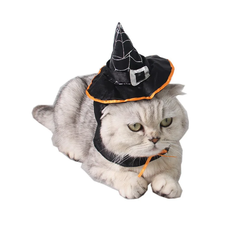 

Halloween Christmas Pets Clothing Cat Dog Cosplay Hat for Holiday party Pet accessories Pumpkin hat wizard hat