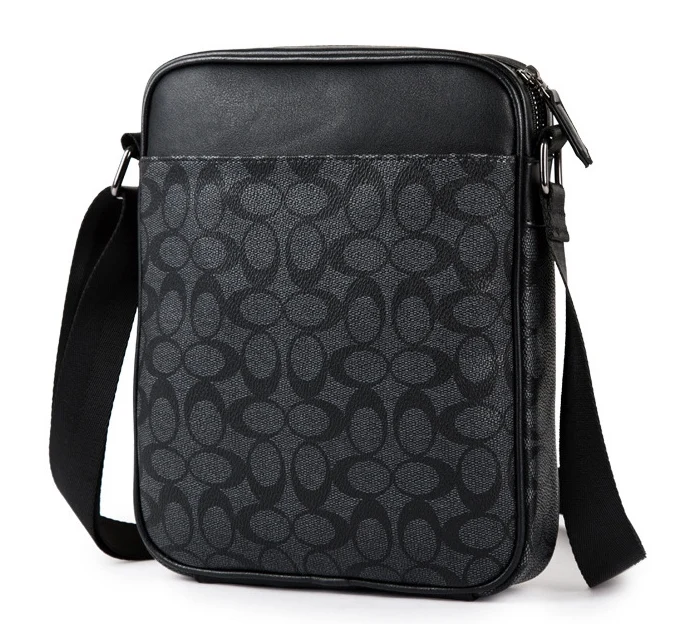 Классическая мужская Наплечная Сумка премиум класса из ПВХ сумка через плечо