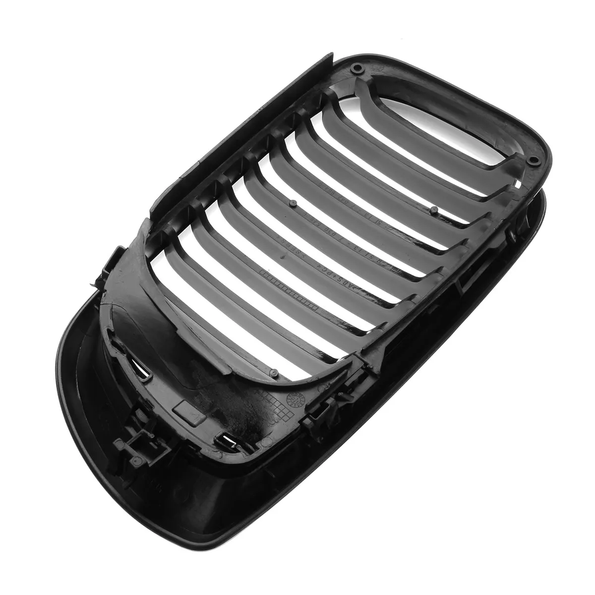 2 шт. автомобильная глянцевая черная Передняя ножка для гонок гриль BMW E46 LCI 4D 325i