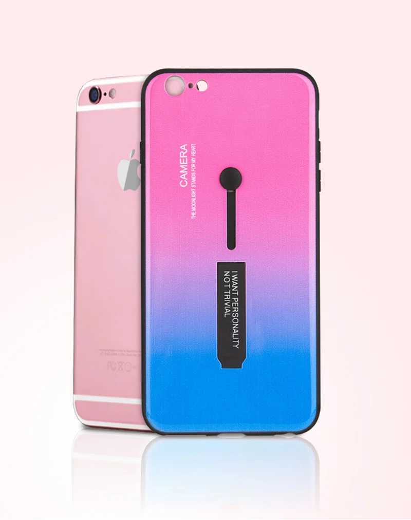 Роскошный градиентный Радужный чехол для телефона Apple iPhone XR XS Max X 8 7 6 6S Plus тонкий