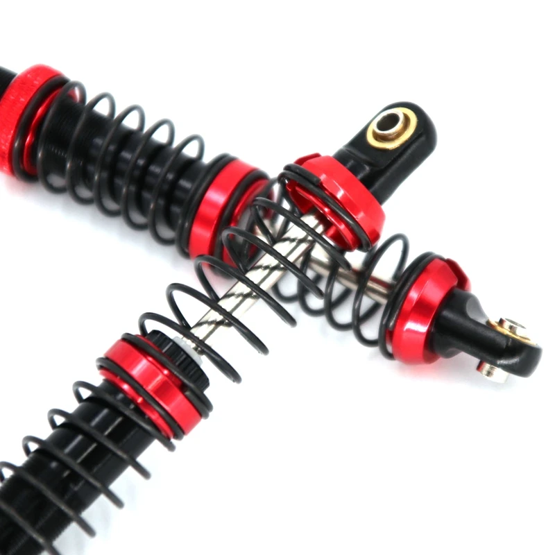 

1Pair Adjustable Metal Shock Absorber 90Mm Damper for 1/10 RC Car Parts Truck Crawler Axial SCX10 TRX4 D90