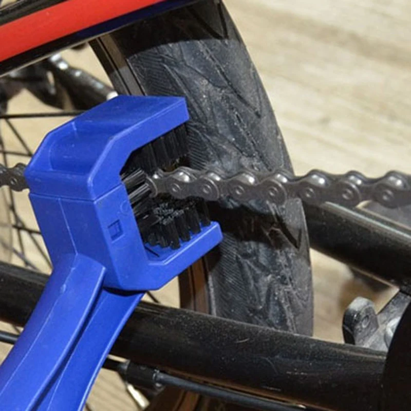 

Cycling Motorcycle Bicycle Chain Clean Brush Gear Grunge Brush Cleaner Outdoor Cleaner Scrubber Tool